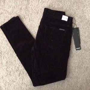 Hudson Jeans - NWT purple velvet size 26